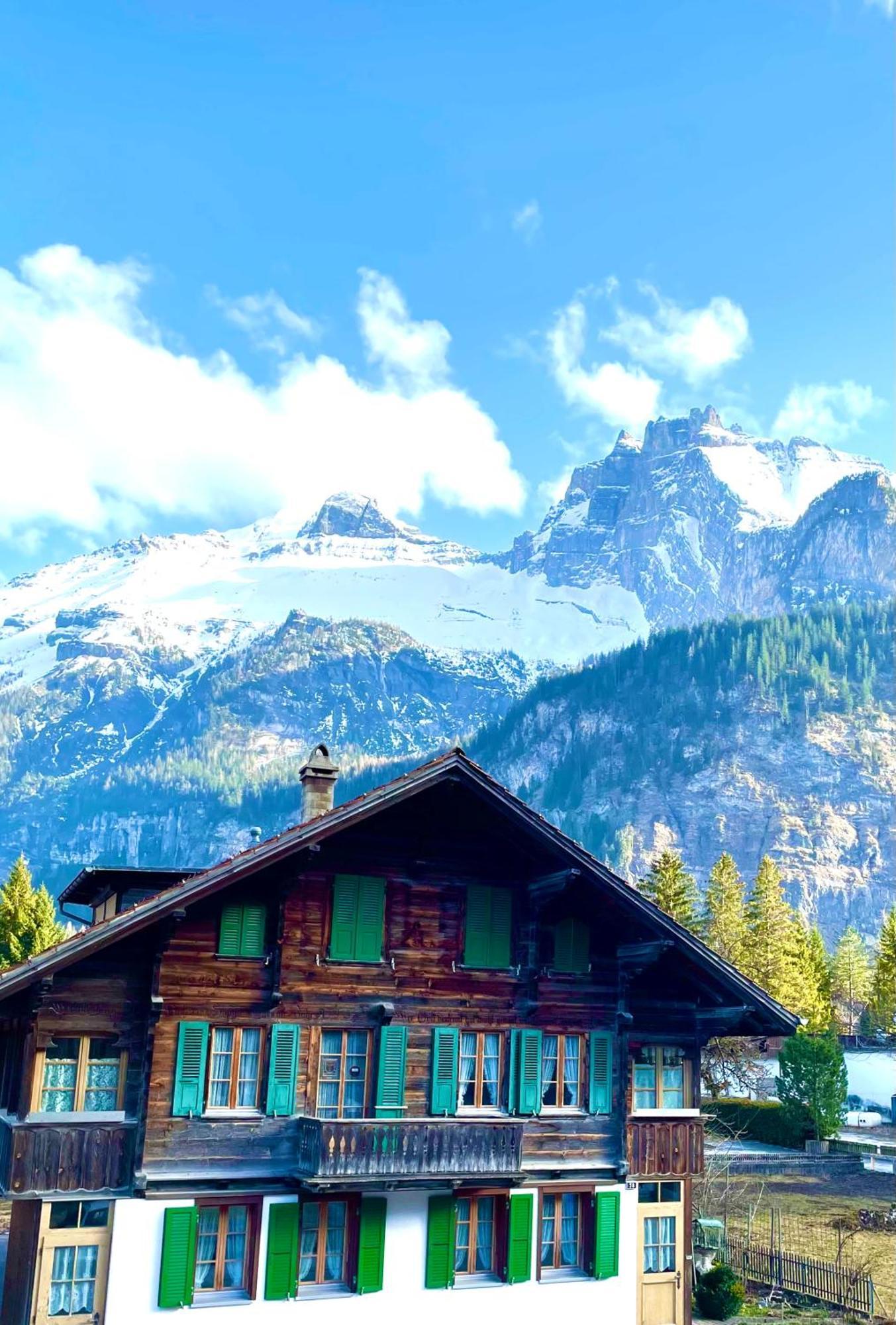 Charming, Well-Equipped Alpine Apartment Kandersteg Exteriér fotografie